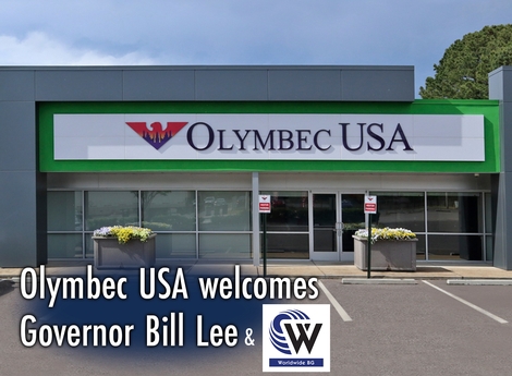 Olymbec Welcomes Governor Bill Lee of Tennessee 