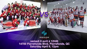 Olymbec Flyers VS Team Canada Women!